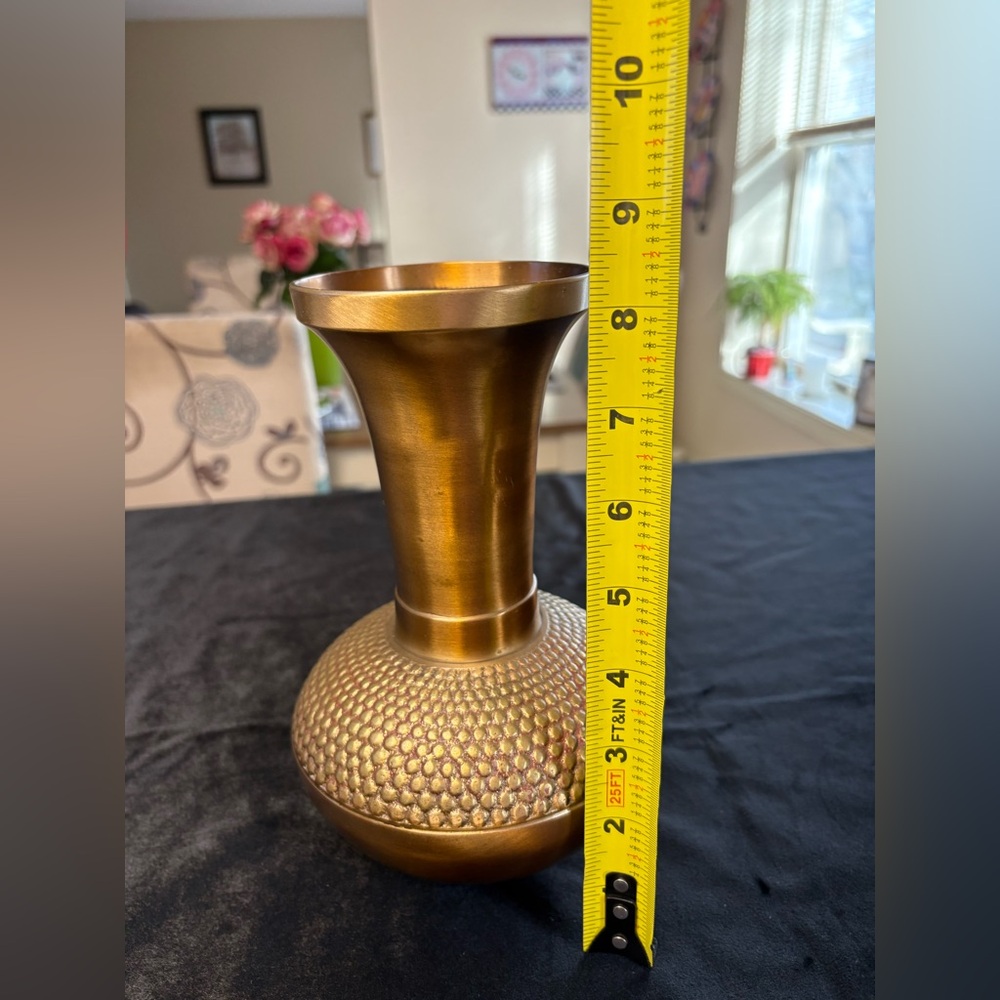 Hammered Copper Vase - Picture 5 of 5